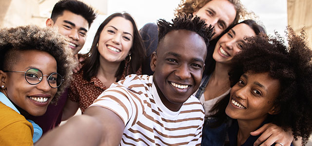 young adults in church